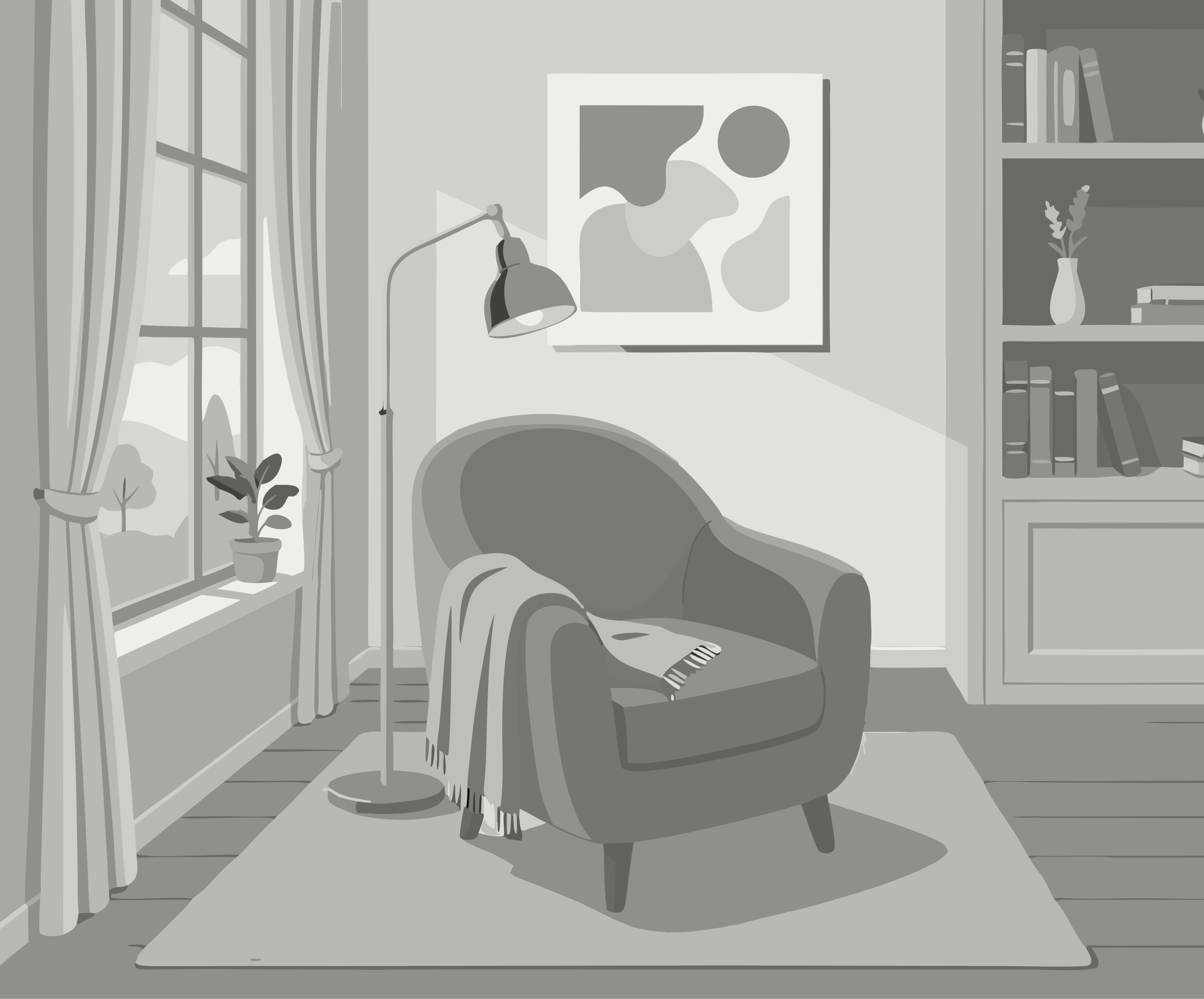 Apartment mit 1 Schlafzimmer - Tschaikowskistraße 23